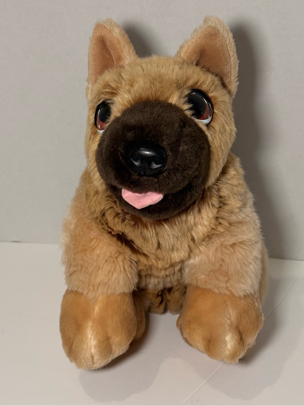 Keel Toys Signature Cuddle Puppies Alsatian German Shepherd Dog Large 17” Plush